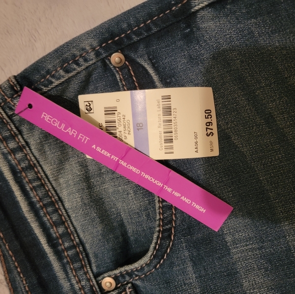 INC Relaxed Regular Fit Boyfriend Jeans Size 16 - Picture 2 of 7